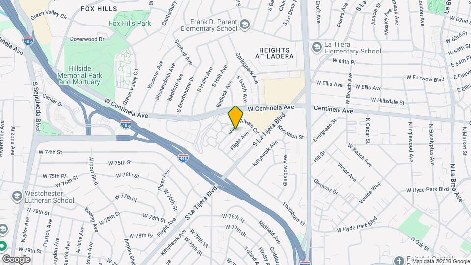 7048 Alvern St Map and Location Details