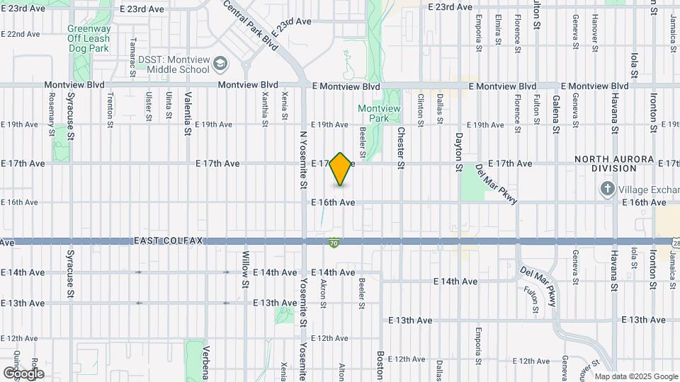 1613 Alton St Map and Location Details