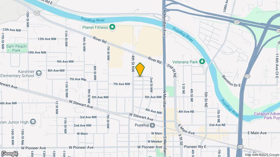 307 7th Ave NW, Unit C Map and Location Details