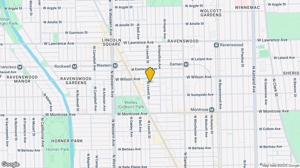 4535 N Leavitt St, Unit 3 Map and Location Details