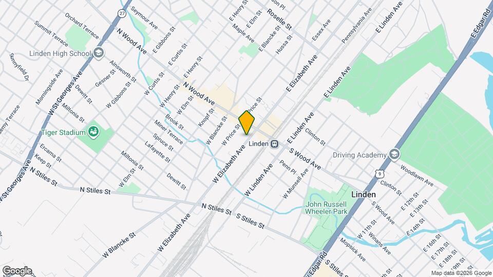 28 W Elizabeth Ave Map and Location Details