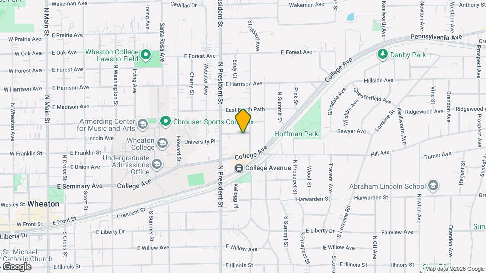 1040 Garner Ave Map and Location Details
