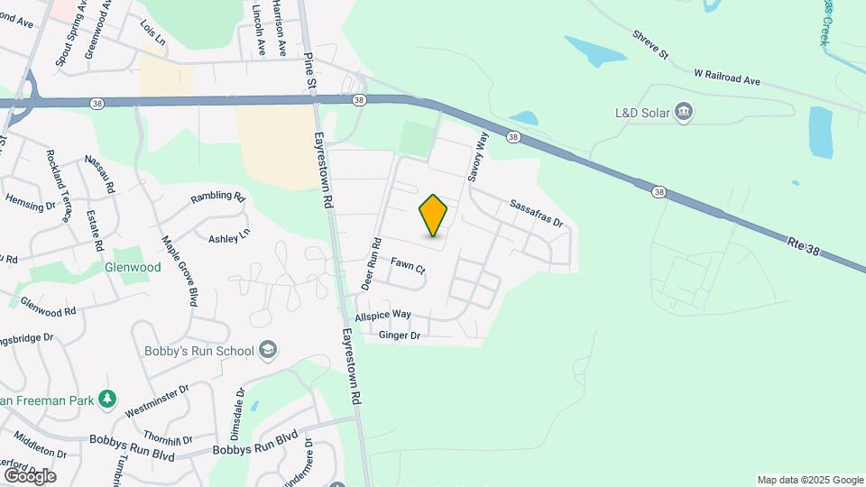909 Woodchip Rd Map and Location Details