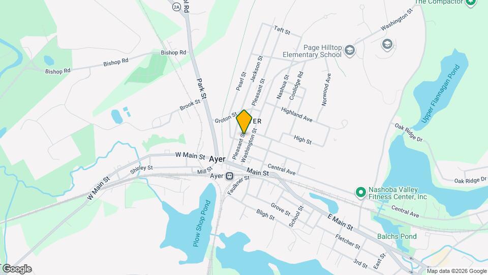 25 Pleasant St Map and Location Details