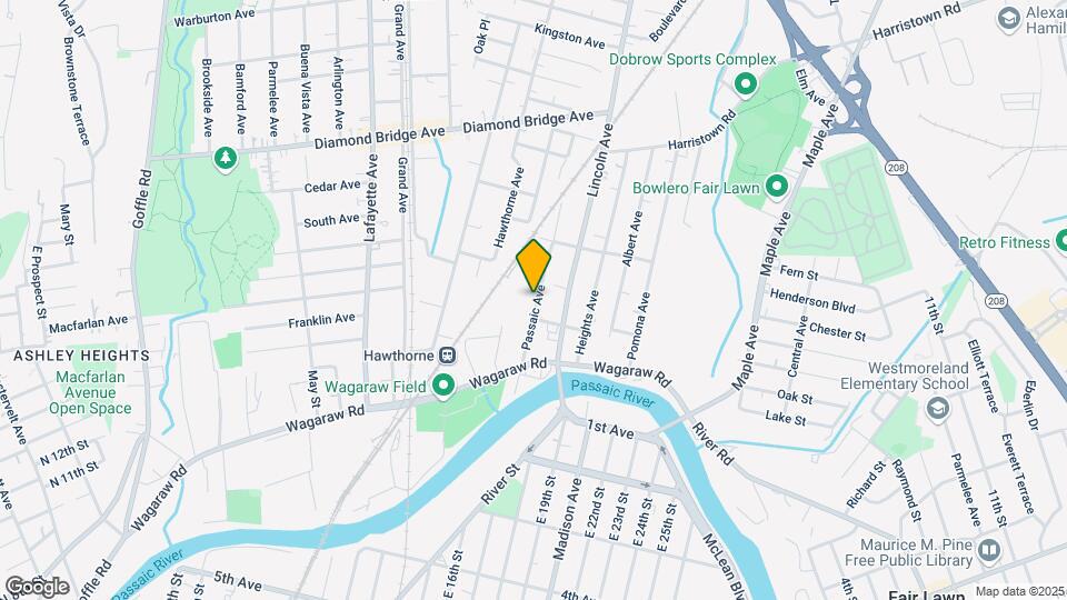 88 Passaic Ave Map and Location Details