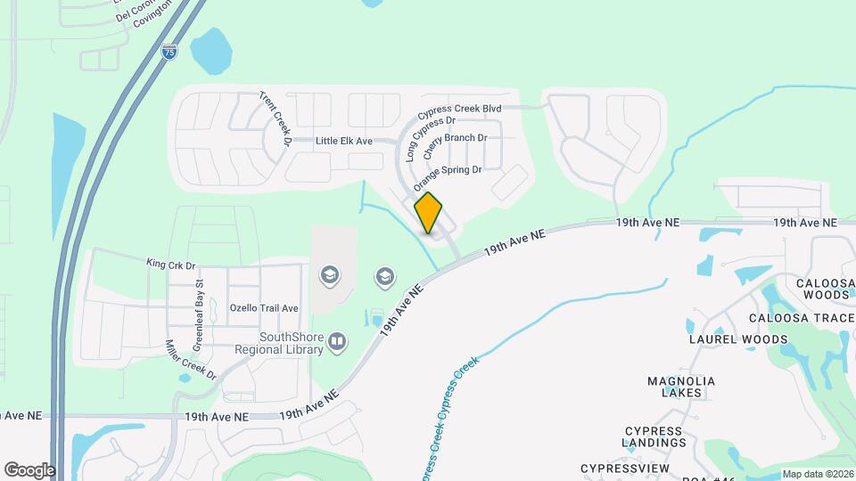 15535 Telford Spring Dr Map and Location Details