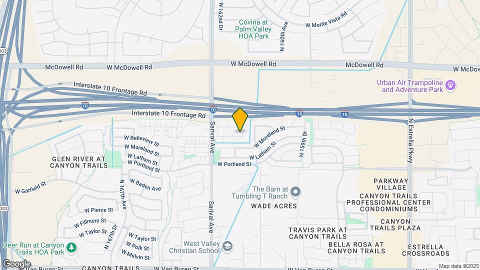16220 W La Ventilla Way Map and Location Details