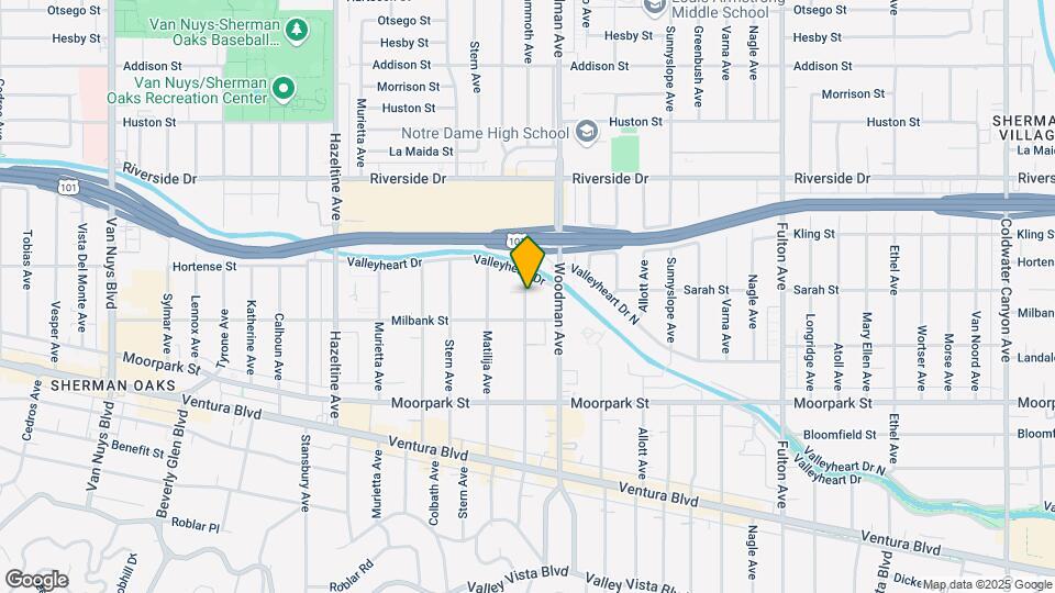 4524 Mammoth Ave Map and Location Details