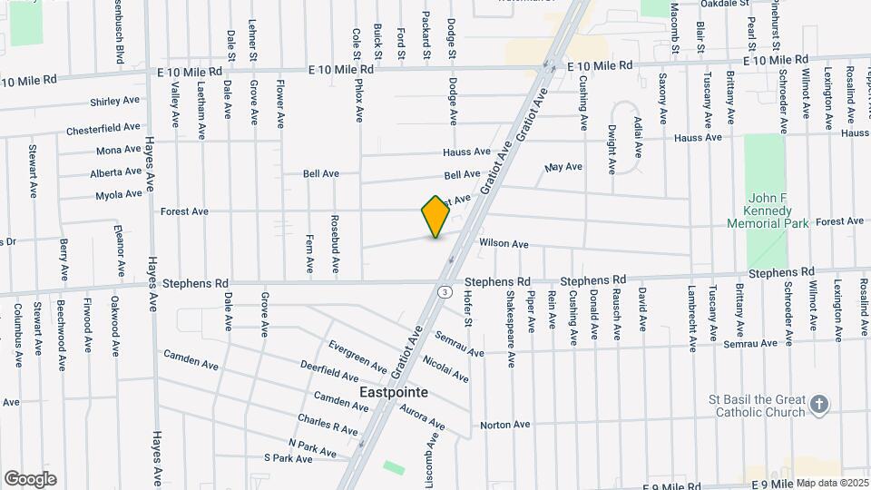 16180 Wilson Ave Map and Location Details