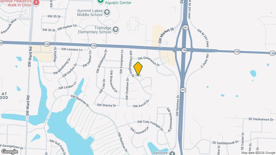 232 SW Chartwell Cir Map and Location Details