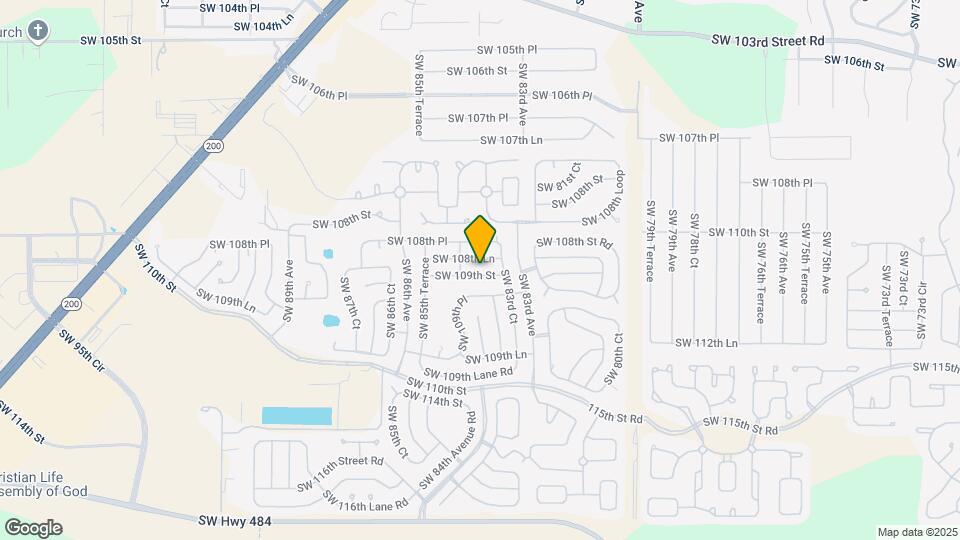 8433 SW 109th St Map and Location Details