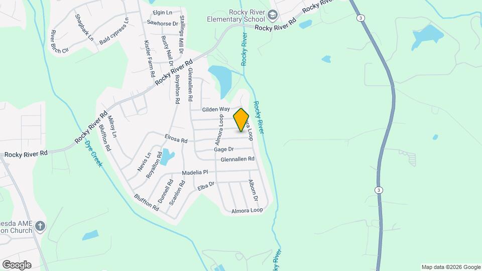 247 Elrosa Rd Mapa y Detalles de la Ubicación