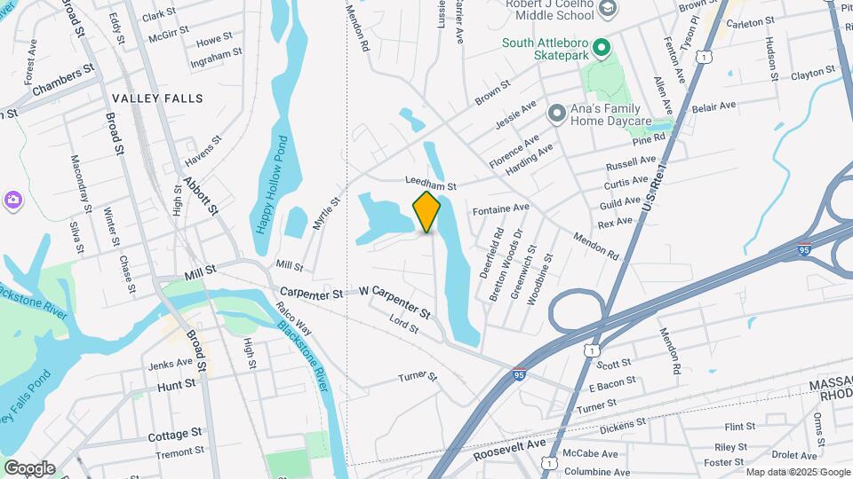 104 Pond St, Unit 104 Map and Location Details