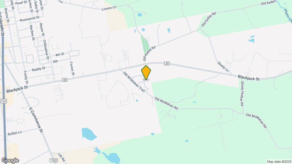 1701 Century Oaks Dr Map and Location Details