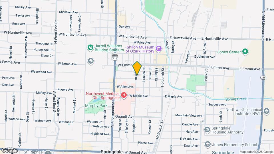 408 Grove Unit C Map and Location Details
