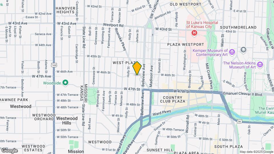 4601-4617 Jarboe St Map and Location Details