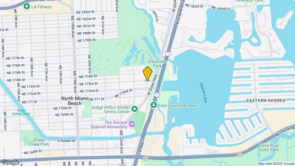 2390 NE 173rd St-Unit -2 Map and Location Details