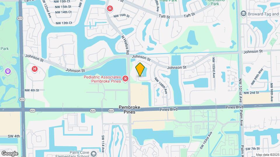 10869 NW 3rd Ct Map and Location Details