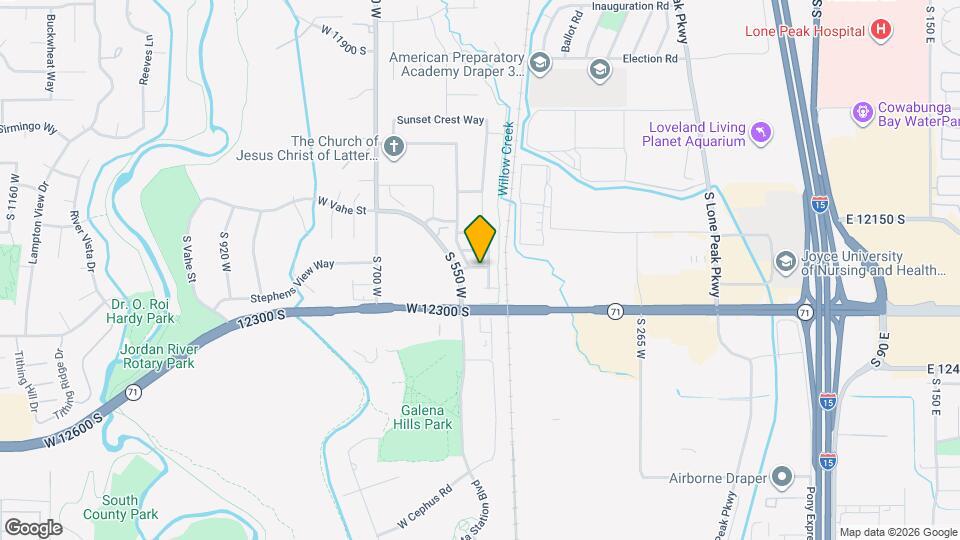 12212 Sunpark Ln, Unit 9307 Map and Location Details