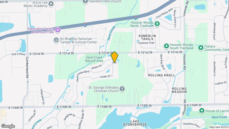 11973 Cedar Dr Map and Location Details