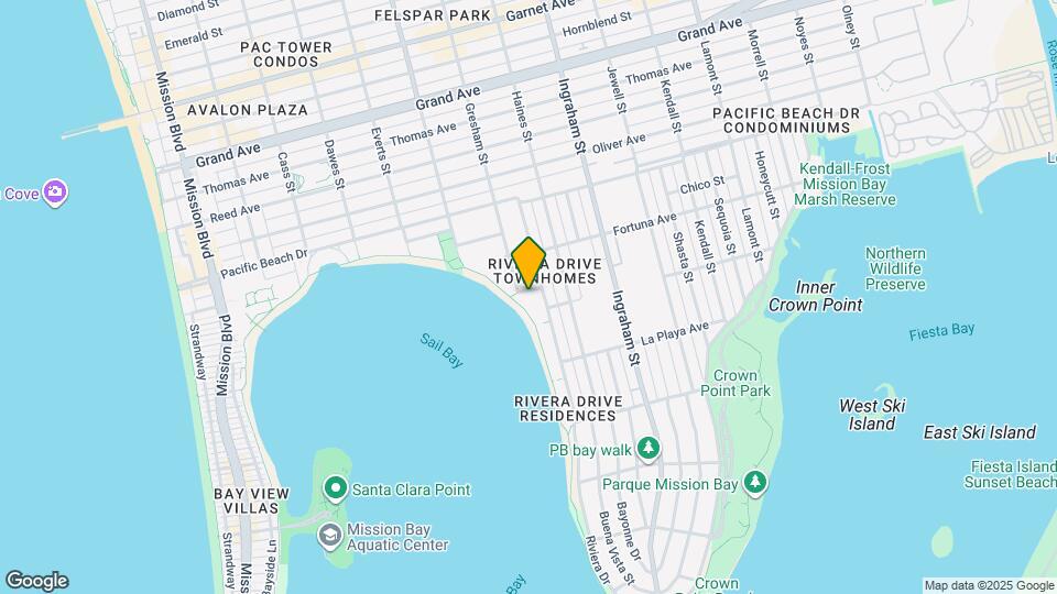 3920 Riviera Dr Map and Location Details