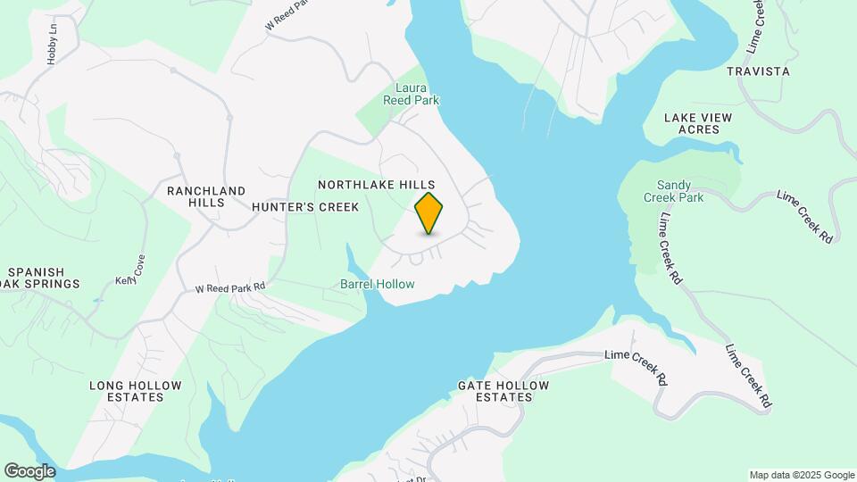 17109 Northlake Hills Dr Map and Location Details