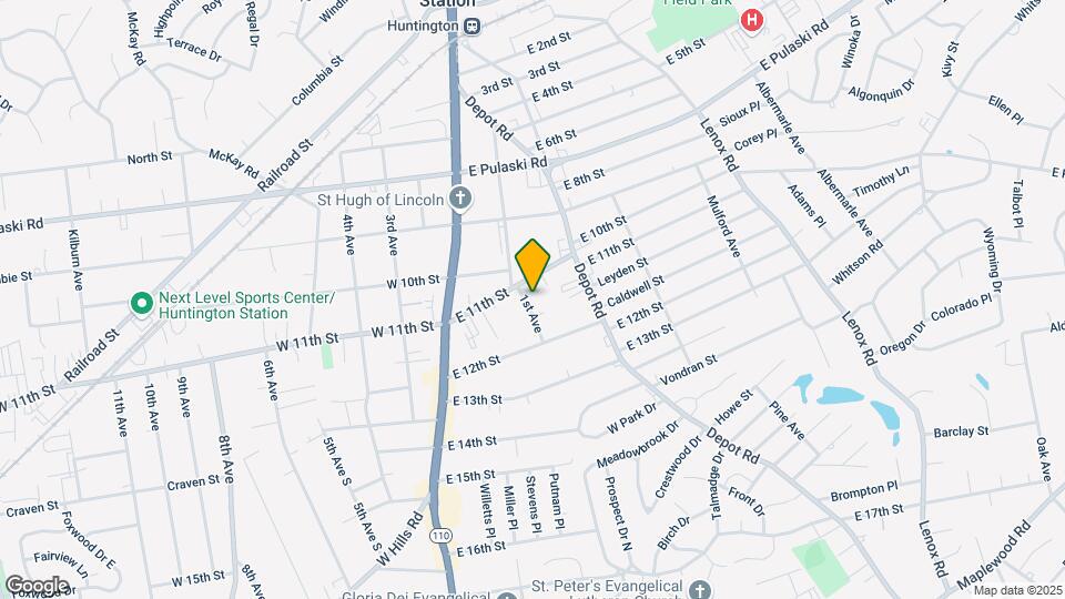 160 1st Ave Mapa y Detalles de la Ubicación