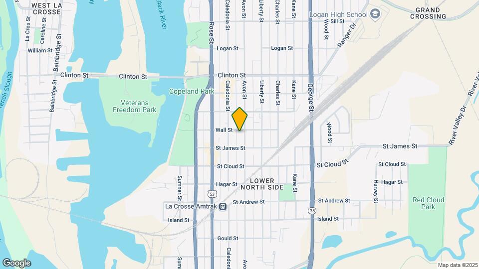 927 Avon St Map and Location Details
