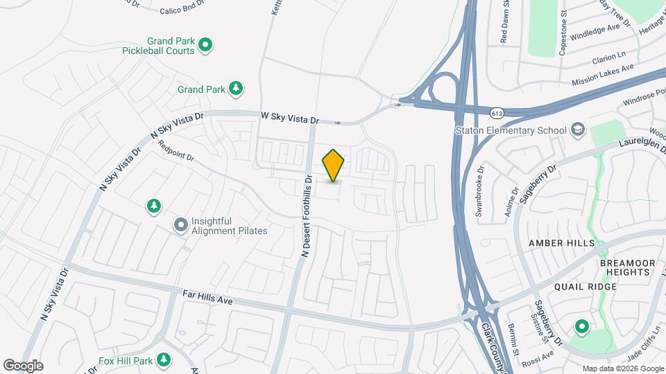 11657 Bearpaw Meadow Ave Map and Location Details