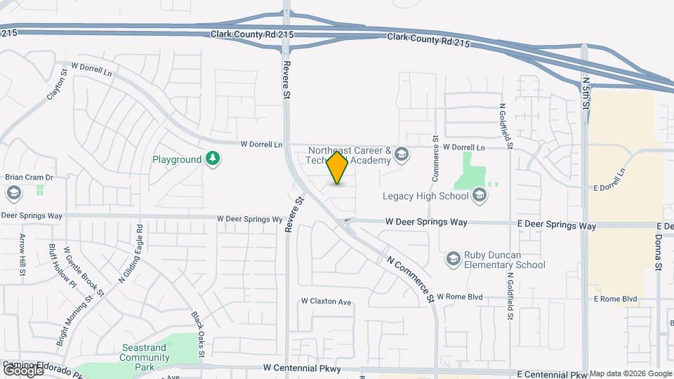 537 Ruby Mesa Ave Map and Location Details