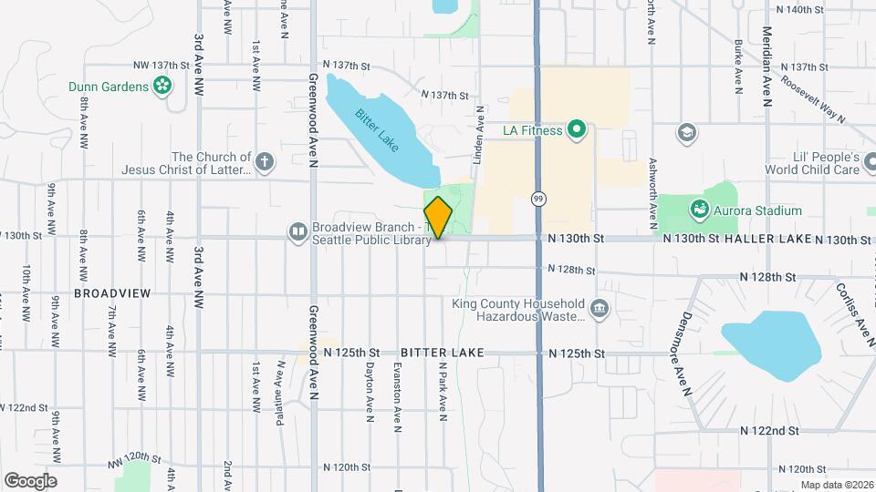715 N 130th St Map and Location Details