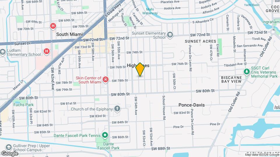 7741 SW 53rd Pl Map and Location Details