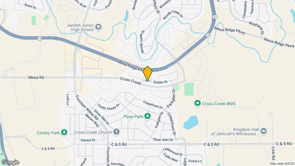 7455 Dobbs Dr Map and Location Details