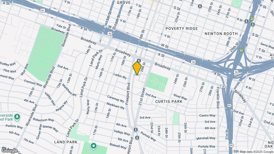 2626 20th St Map and Location Details
