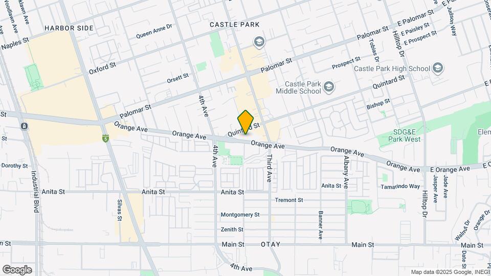 350 Orange Ave Map and Location Details