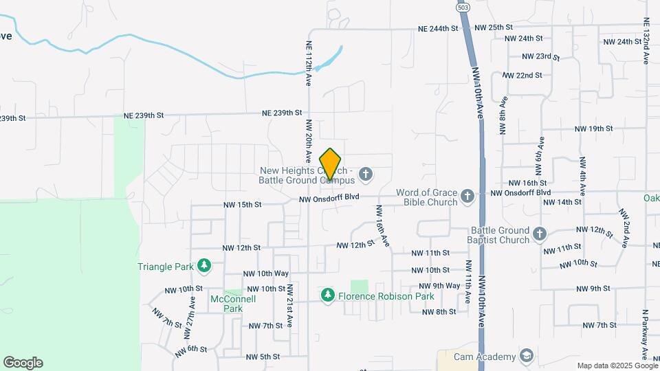 1805 NW 16th St Map and Location Details