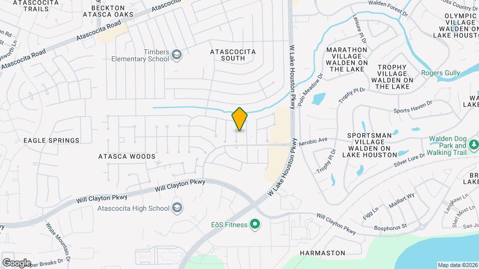 18418 Hot Creek Ct Map and Location Details