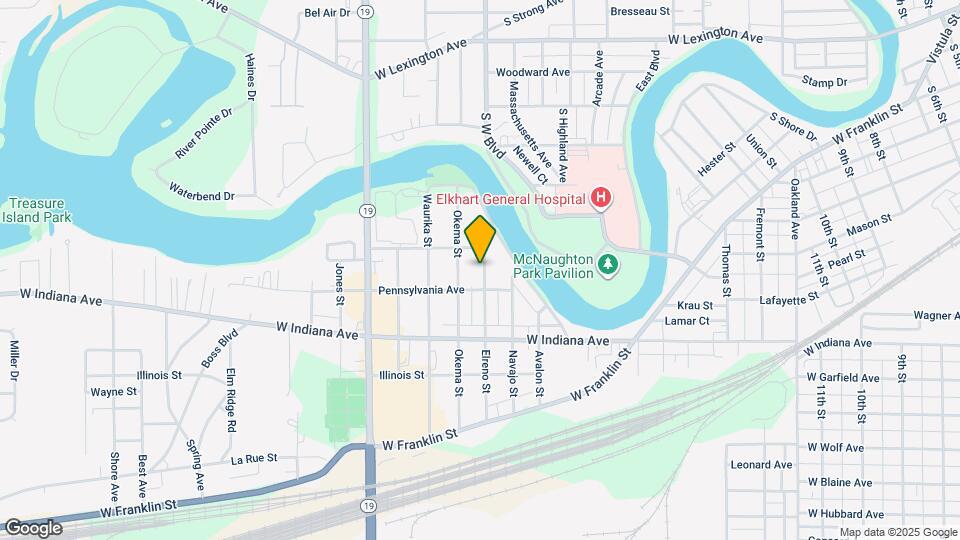 1323 Elreno St Map and Location Details