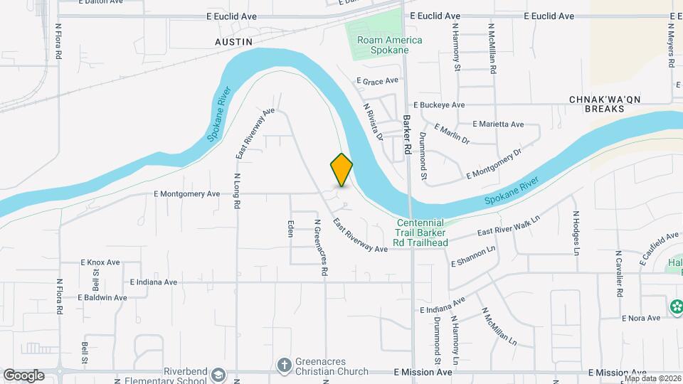 18317 E Riverway Ave Map and Location Details