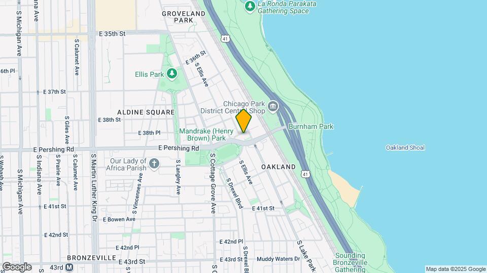 867 E Pershing Rd Map and Location Details