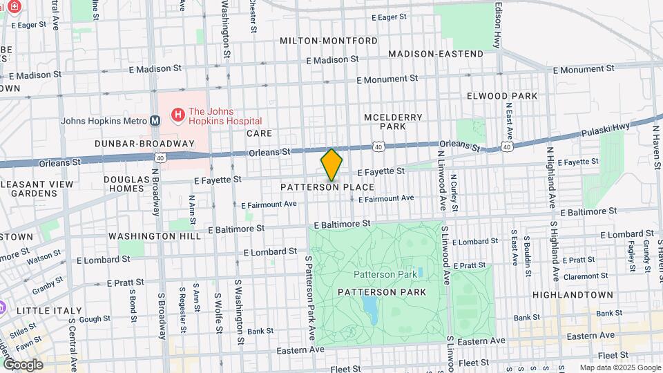 131 N Montford Ave Mapa y Detalles de la Ubicación