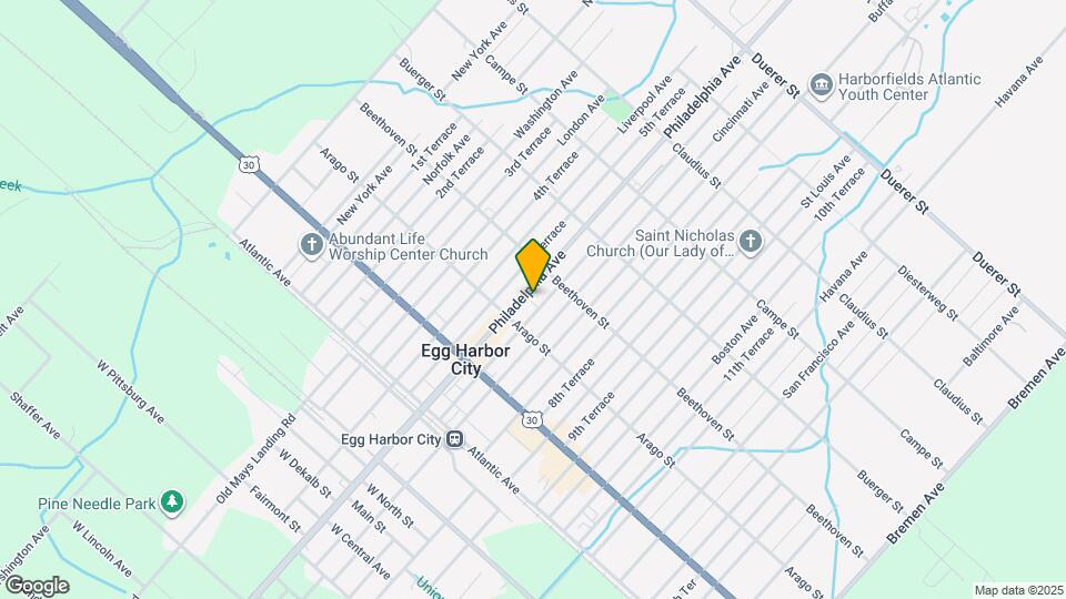 228 Philadelphia Ave Mapa y Detalles de la Ubicación