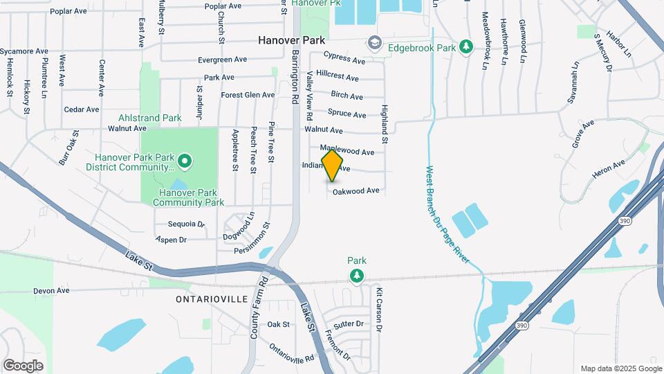 1541 Oakwood Ave Mapa y Detalles de la Ubicación