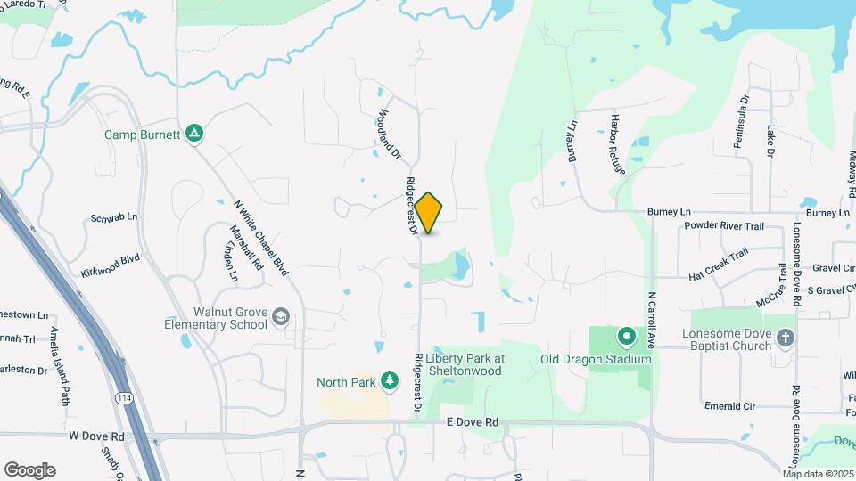 2815 Ridgecrest Dr Map and Location Details