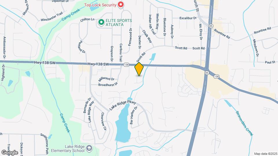 7550 Sugarcreek Dr Map and Location Details