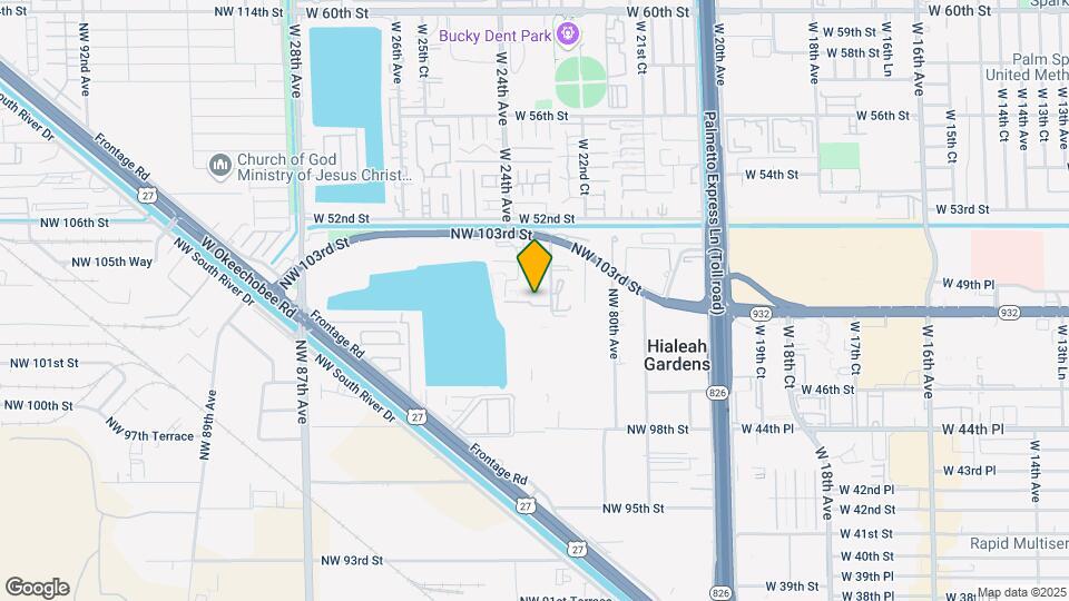 10250 NW 80th Ct Map and Location Details