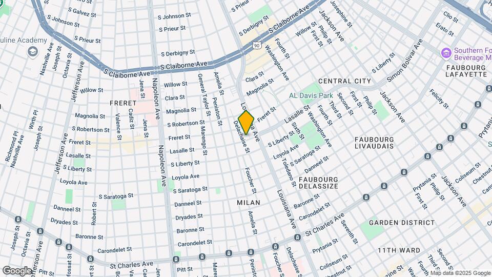 3433 Lasalle St Mapa y Detalles de la Ubicación