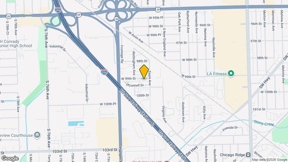 7017 99th St Map and Location Details