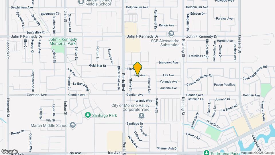 25119 Fay Ave Map and Location Details