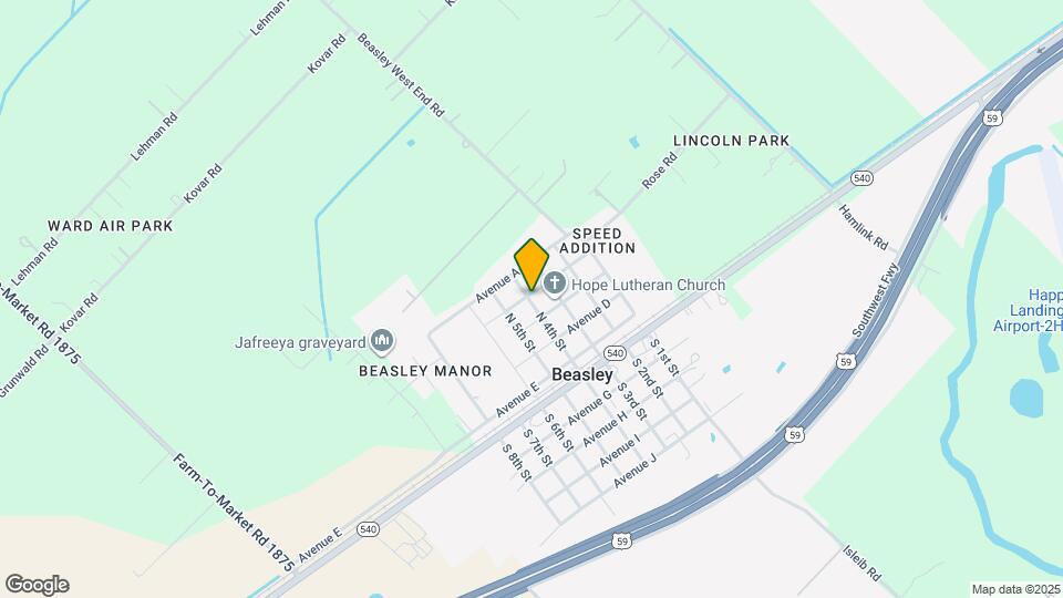 406 N 4th St Map and Location Details